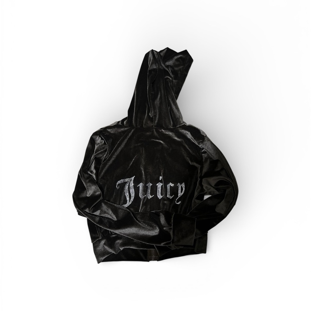 Juicy Couture Shiny Black Kids Jacket